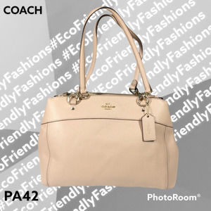 Coach New York Women's Brooke Carryall Nude/Pink Crossbody